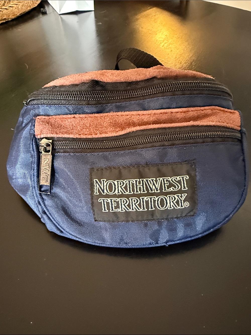 Northwest Territory Blue and Brown Men’s Belt Bag